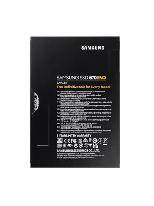 SAMSUNG SSD 870 EVO SATA III 2.5 inch 2TB