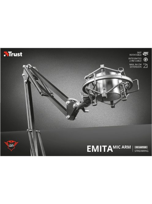 TRUST Állítható mikrofonkar 22563 (GXT 253 Emita Streaming Microphone Arm)