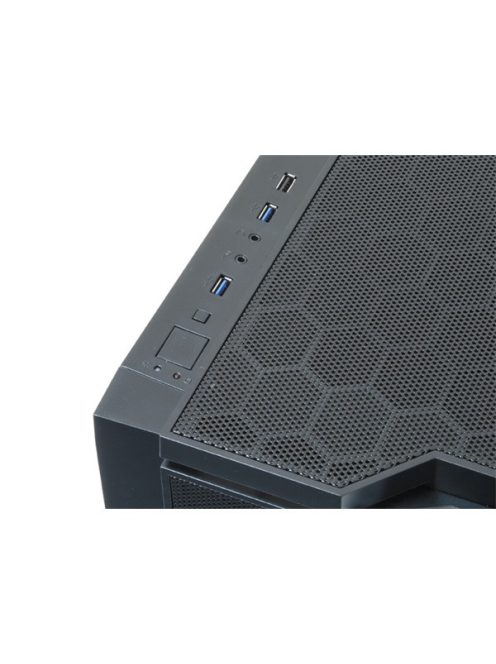 CHIEFTEC Ház Gaming Cube CI-01B-OP mATX, Tápegység nélkül, fekete