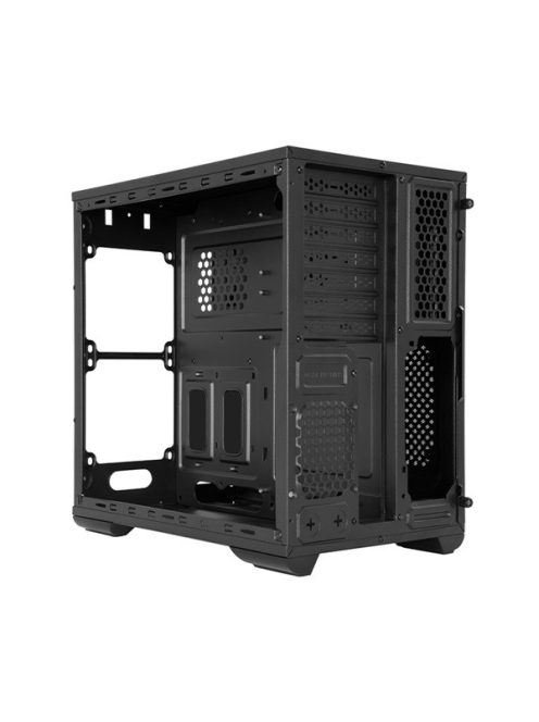CHIEFTEC Ház Compact Cube, ATX, Tápegység nélkül, Fekete