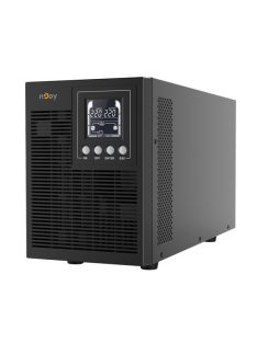   NJOY Szünetmentes ECHO PRO 2000, 2000VA, 1600W, Online, LCD display