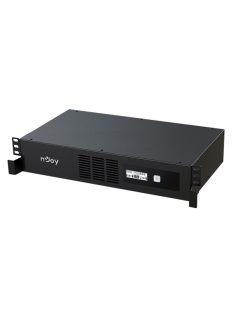   NJOY Szünetmentes Code 800, 800VA, 480W, Line-Interactive, rack (2U), LCD display