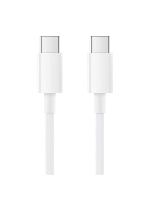 BLACKBIRD Type-C USB To Type-C USB Adatkábel  2m, Fehér (Gyári kivitel)
