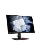 LENOVO Monitor ThinkVision P24h-2L; 23,8" QHD 2560x1440 IPS 60Hz, 16:9, 1000:1, 300cd/m2, 4ms, VESA, HDMI, DP, DP USB-C