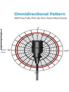 MAONO USB Mikrofon AU-UL10/AU-410 USB Lavalier Microphone