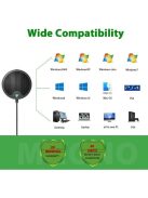 MAONO USB Konferencia Mikrofon AU-BM10, USB Conference Microphone Metal Boundary Desktop Mic