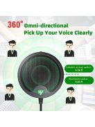 MAONO USB Konferencia Mikrofon AU-BM10, USB Conference Microphone Metal Boundary Desktop Mic