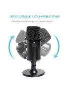 MAONO USB Podcast Mikrofon AU-902, USB Microphone Set Cardioid Condenser Podcast Mic