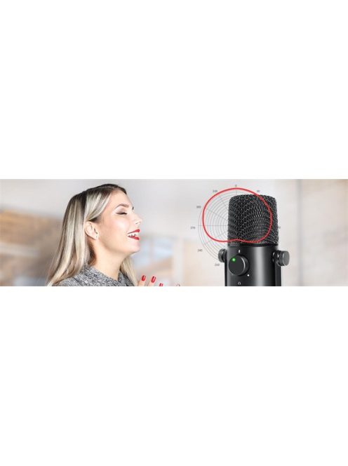 MAONO USB Podcast Mikrofon AU-902, USB Microphone Set Cardioid Condenser Podcast Mic