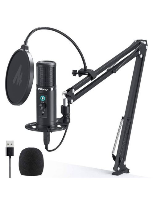 MAONO USB Podcast Mikrofon szett AU-PM422, USB Podcasting Microphone Kit