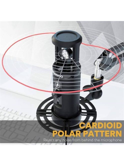 MAONO USB Podcast Mikrofon szett AU-PM422, USB Podcasting Microphone Kit