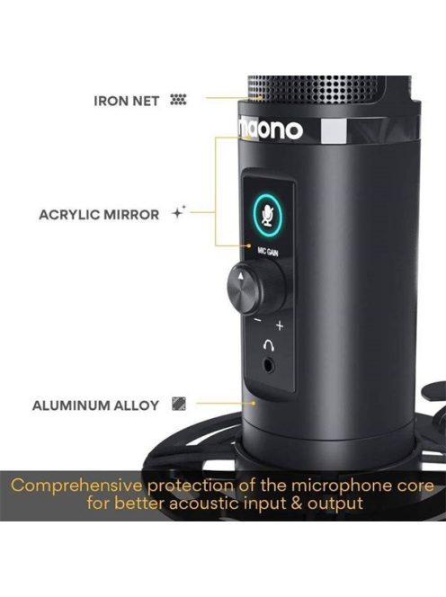 MAONO USB Podcast Mikrofon szett AU-PM422, USB Podcasting Microphone Kit