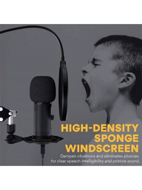 MAONO USB Podcast Mikrofon szett AU-PM422, USB Podcasting Microphone Kit