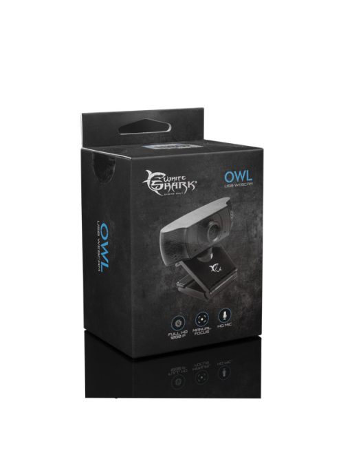 WHITE SHARK OWL GWC-004 Full HD webkamera mikrofonnal