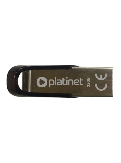 PLATINET Pendrive, 32GB, S-Depo, USB 2.0, vízálló, ezüst