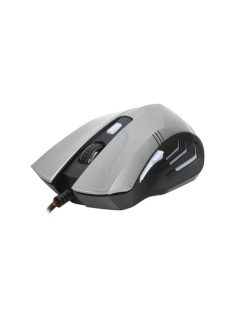   VARR optikai gamer egér, OM-267 GAMING 1200-1600-2400-3200DPI 6D, szürke