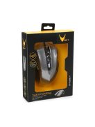 VARR optikai gamer egér, OM-267 GAMING 1200-1600-2400-3200DPI 6D, szürke