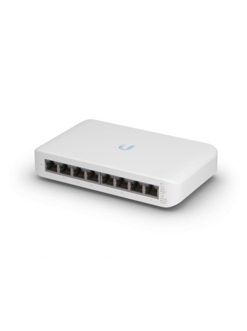 UBiQUiTi Switch 8x1000Mbps (4xPOE+), Menedzselhető, Falra rögzíthető, Asztali - USW-LITE-8-POE