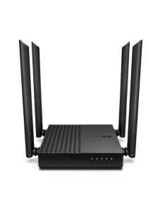   TP-LINK Wireless Router Dual Band AC1200 1xWAN(1000Mbps) + 4xLAN(1000Mbps), Archer C64