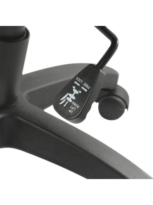WHITE SHARK KINGS THRONE gamer szék fekete/piros