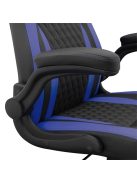WHITE SHARK DERVISH gamer szék fekete/kék maximális terhelhetőség 150 kg