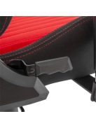 WHITE SHARK RED DEVIL gamer szék piros/fekete maximális terhelhetőség 120 kg