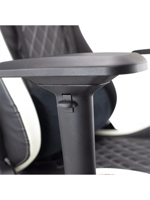 WHITE SHARK NITRO-GT gamer szék fekete/fehér