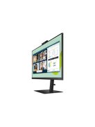 SAMSUNG IPS monitor B2B 24" S4, 1920x1080, 16:9, 250cd/m2, 5ms, VGA/DisplayPort/HDMI/3xUSB, Pivot, hangszóró, webkamera