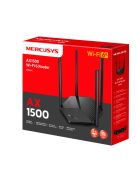 MERCUSYS Wireless Router Dual Band AX1500 1xWAN(1000Mbps) + 3xLAN(1000Mbps), MR60X