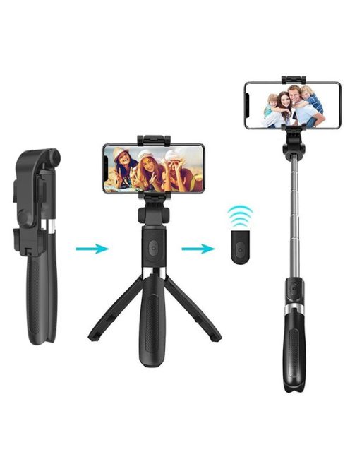 MEDIA-TECH Okostelefon tartó + állvány SELFIE TRIPOD