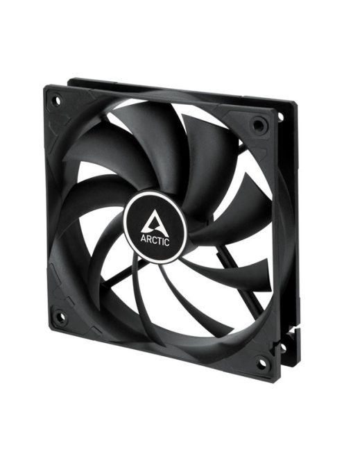 ARCTIC COOLING Rendszerhűtő Ventilátor F12 PWM PST Fekete, 12cm