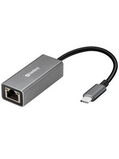 SANDBERG USB-C tartozék, USB-C Gigabit Network Adapter