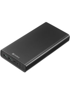   SANDBERG Hordozható akkumulátor, Powerbank USB-C PD 100W 38400