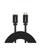 SANDBERG HDMI kábel, HDMI 2.0 19M-19M, 2m