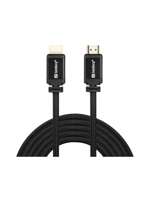 SANDBERG HDMI kábel, HDMI 2.0 19M-19M, 5m