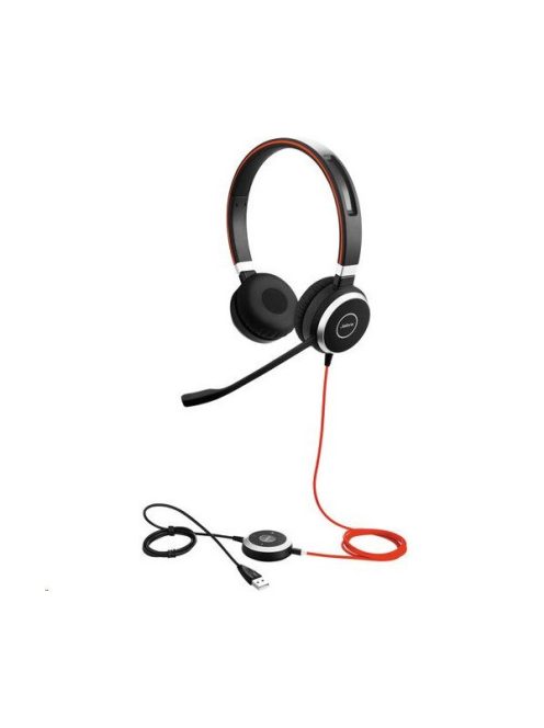 JABRA Fejhallgató - Evolve 40 UC Duo Stereo Vezetékes, Mikrofon