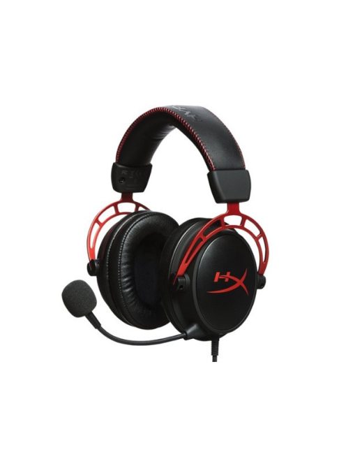 HP HYPERX vezetékes gaming fejhallgató Cloud Alpha - fekete/piros
