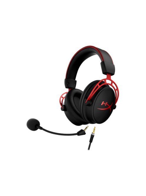 HP HYPERX vezetékes gaming fejhallgató Cloud Alpha - fekete/piros