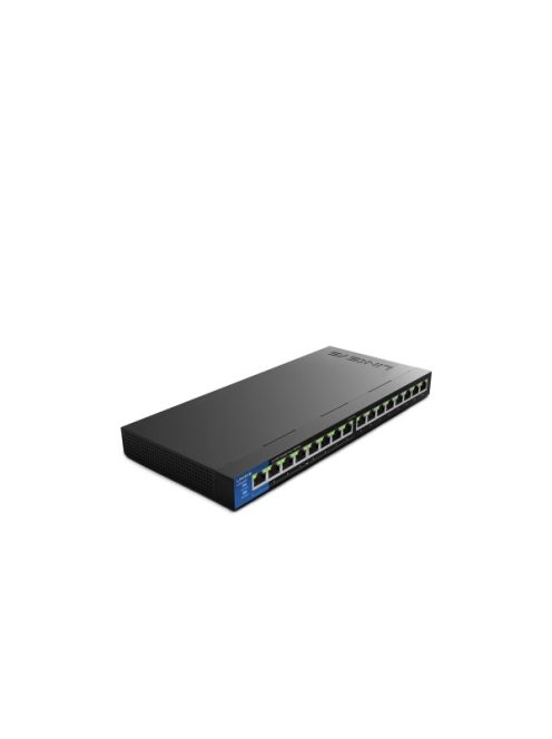 LINKSYS Switch LGS116P, 16x1000Mbps POE+ (16-Port Business Desktop Gigabit PoE+ Switch)