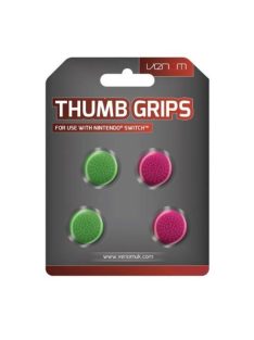   VENOM Nintendo Switch Kiegészítő Thumb Grips Pink és Zöld (4-PACK), VS4917