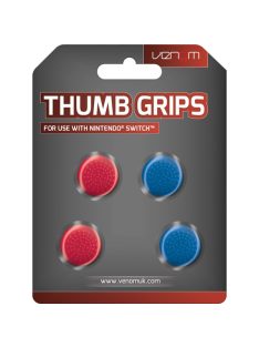   VENOM Nintendo Switch Kiegészítő Thumb Grips Piros és Kék (4-PACK), VS4918