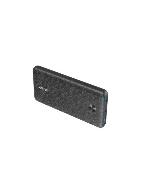 ANKER Powerbank PowerCore III Sense 10000mAh, 18W, USB-C, 2xUSB-A, fekete - A1248G11