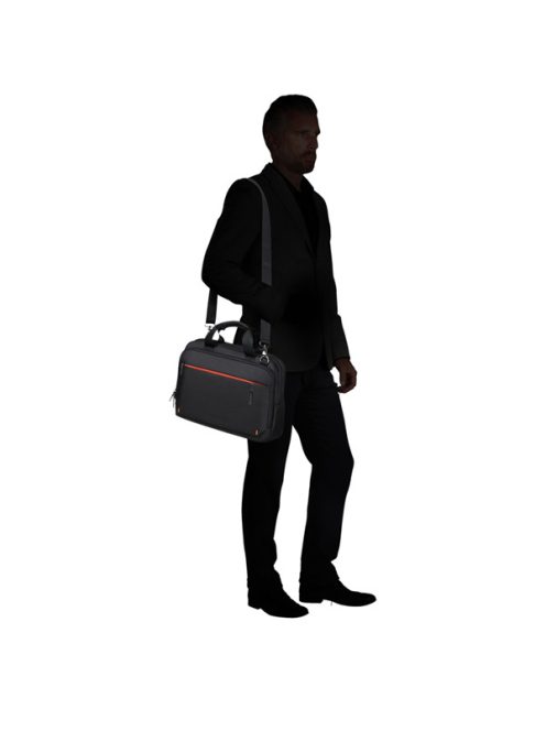 SAMSONITE Notebook táska 142306-6551, BAILHANDLE 14.1" (CHARCOAL BLACK) -NETWORK 4