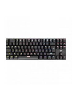   WHITE SHARK COMMANDOS mechanikus (red switch) gamer billentyűzet (angol), fekete