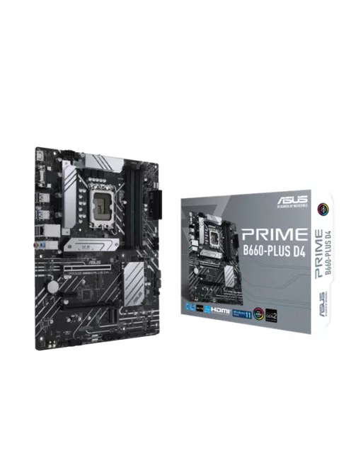 ASUS Alaplap S1700 PRIME B660-PLUS D4 INTEL B660, ATX