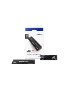 SAMSUNG 980 PRO hűtőbordákkal PCle 4.0, NVMe M.2, 1TB