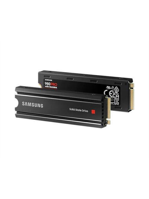 SAMSUNG 980 PRO hűtőbordákkal PCle 4.0, NVMe M.2, 2TB