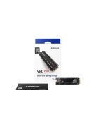 SAMSUNG 980 PRO hűtőbordákkal PCle 4.0, NVMe M.2, 2TB
