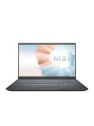 MSI Business NB Modern 14 B11MOU-1066, 14.0" FHD, i3-1115G4, 8GB, 256GB M.2, INT, NOOS, Szürke