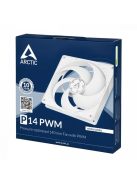 ARCTIC COOLING Rendszerhűtő Ventilátor P14 PWM Fehér, 14cm